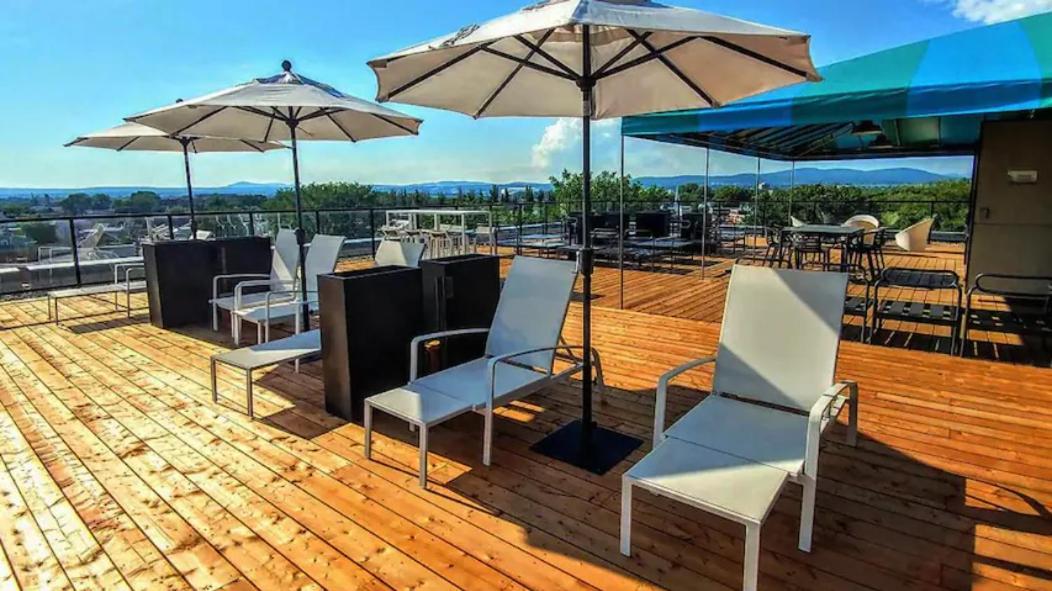 Le Kameleon 318 : Interieur Parking, Rooftop Terrace, Gym Québec Exteriör bild
